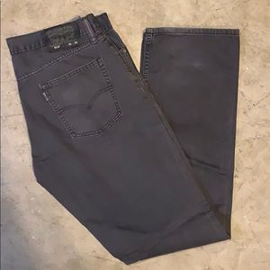 Levi 514 jeans Black Grey sz 36x36